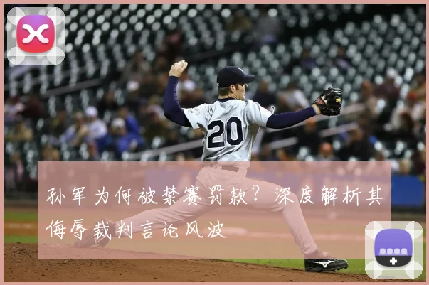 孙军为何被禁赛罚款?深度解析其侮辱裁判言论风波